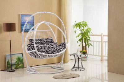 Hot Sale New Metal OEM Foshan Cane Egg Swing Double Hanging Chair