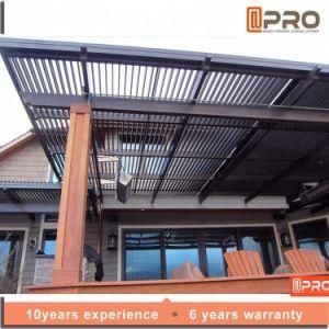 Latest Customized Retractable Garden Waterproof Aluminum Pergola