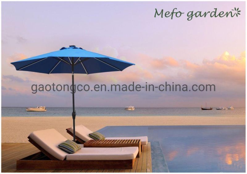 Aluminum Garden Parasol Outdoor Sunshade Patio Parasol Beach Umbrella