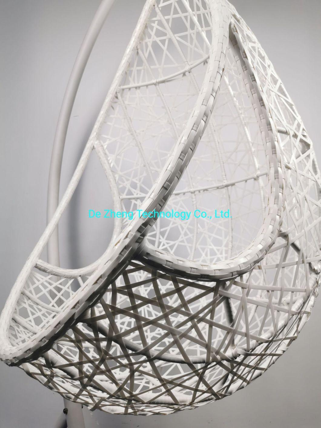 Durable Outdoor Rattan Furniture Wicker Single Swing Hanging Chair