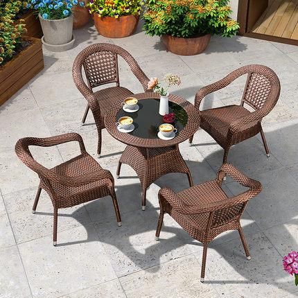 Outdoor Furniture Villa Hotel Garden Leisure Table and Chair