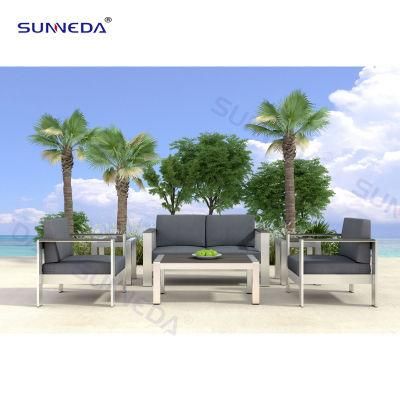 Hot-Selling Modern Customized Aluminum Leisure Garden Patio Outdoor Furniture Sofa