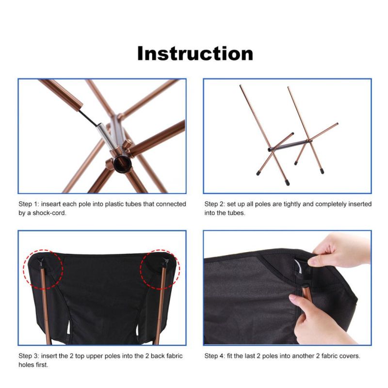 Beach Fishing Chair Traveling Foldable Light Chair