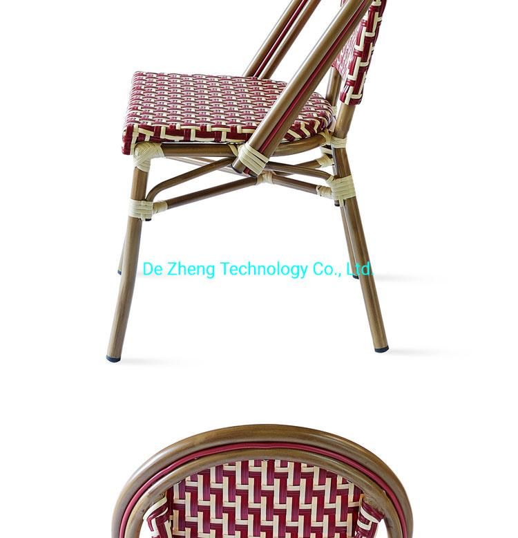 Outdoor Woven Wicker Garden Restaurant Cafe Rattan Bar Furniture