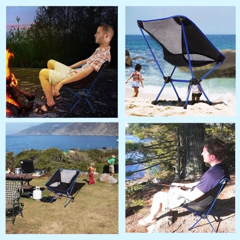 Ultralight Folding Detachable Beach Metal Deck Chair