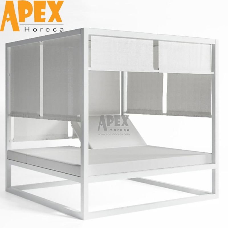 Factory Direct Sale Outdoor Patio Home Furniture Waterproof Aluminum Daybed