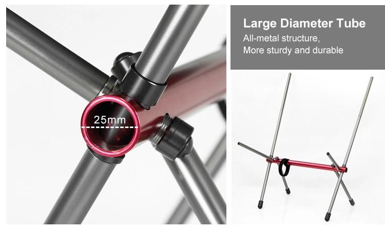 New Large Diameter Tube Stronger Camping Folding Chair