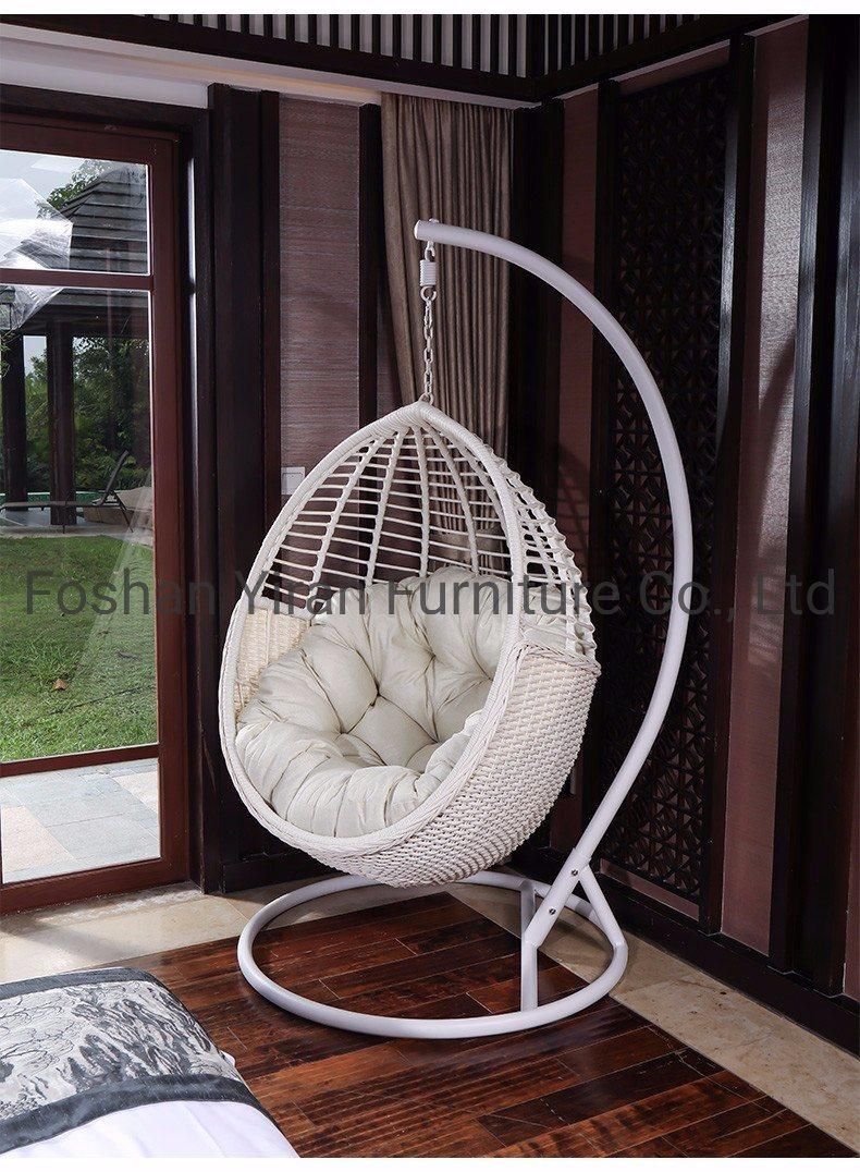 Garden Swinging Chair Water Drop Shaped Swing Chair Wicker Hanging Chair Egg
