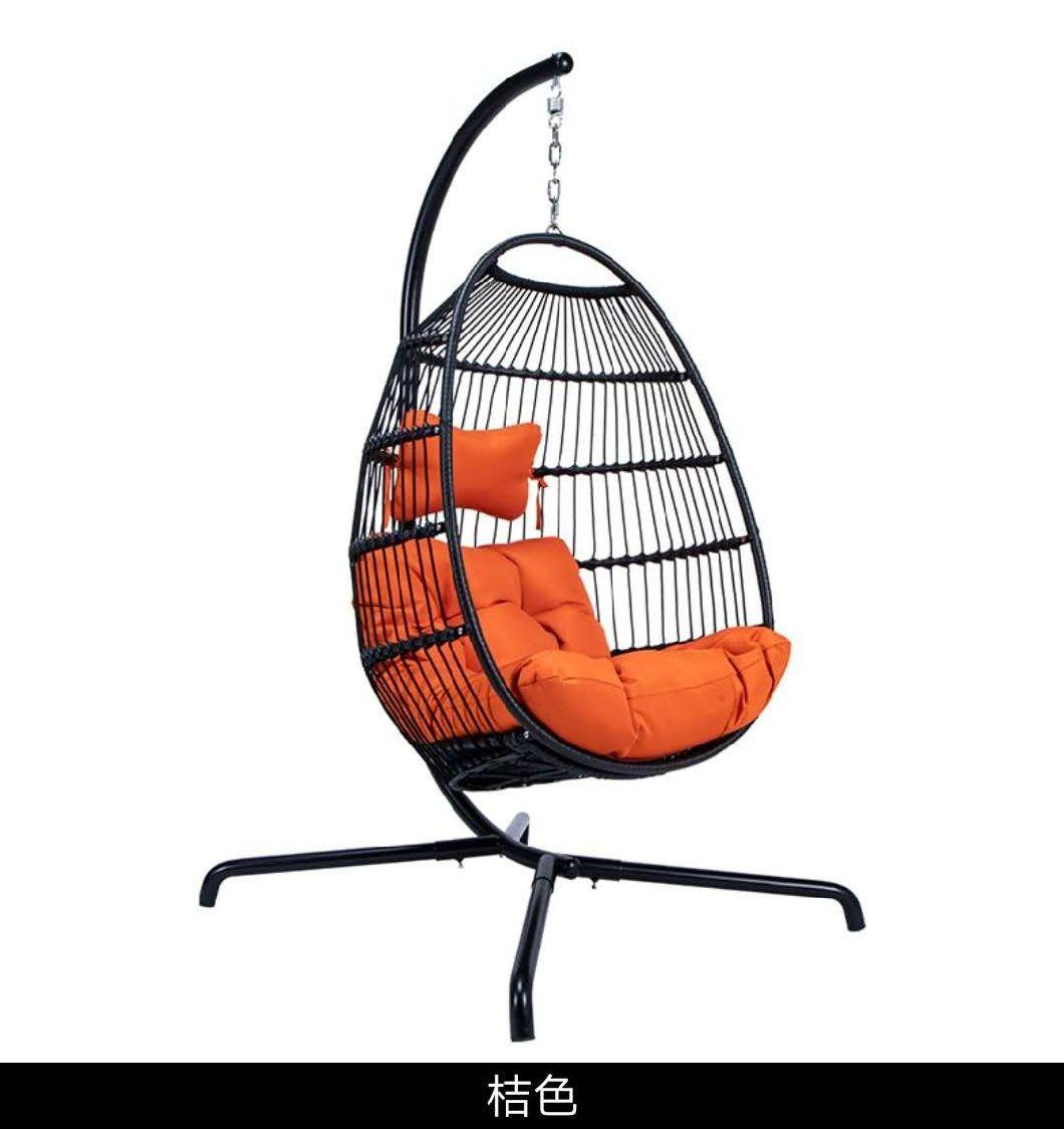 Hot Sell Leisure Garden Folding Hanging Swing Chair Outdoor Furniture
