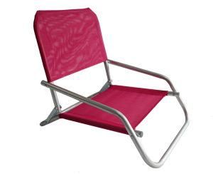 Low Seat Beach Chair Folding Chair Fuchsia