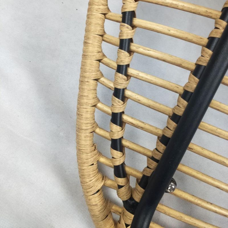 Commercial Hotel Restaurant Luxury Woven Rope Adult Bar Rattan Chair for Cafe Bar