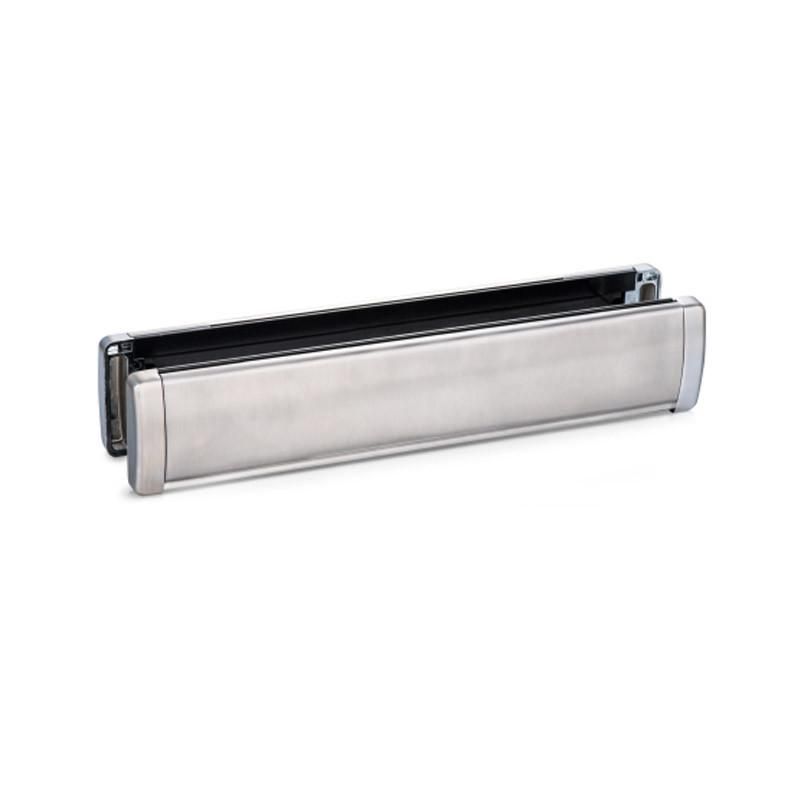 Stainless Steel Rustproof Waterproof Door Mounted Mail Slot Letter Box Post Mail Box