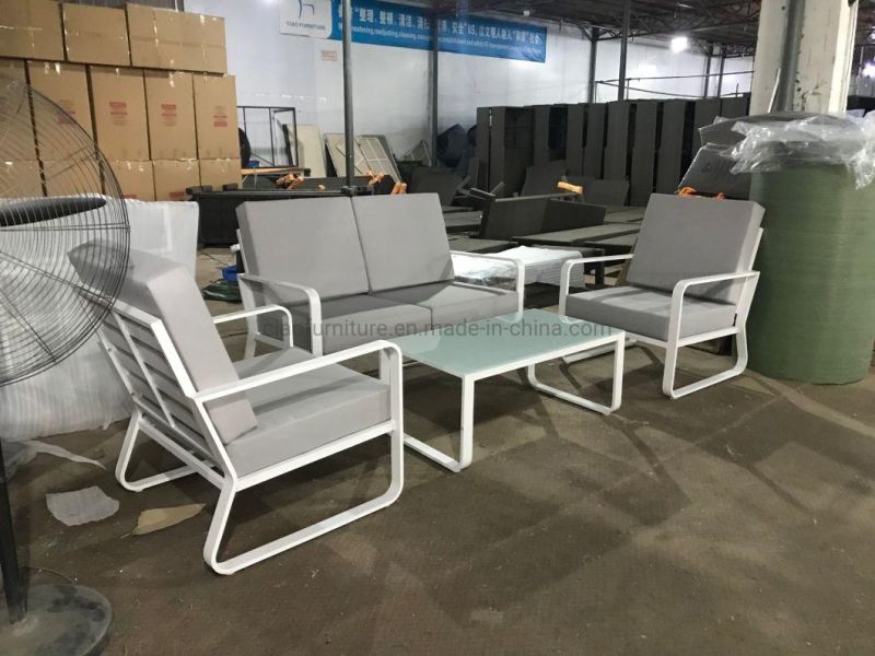 Kd Aluminum Frame Powder Coating Patio Sofa Set Outdoor Furniture