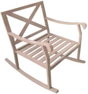 Aluminum Outdoor Swing Chair