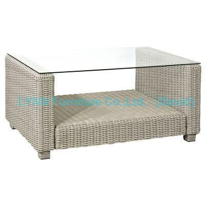 Rattan Coffee Table for Garden Sofa Set