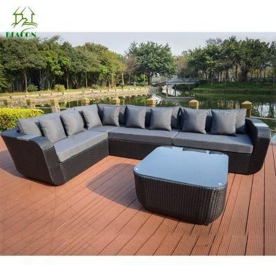 European Style Outdoor Furniture Modern Patio Leisre Chaise Lounge Hotel Garden Sofa Set