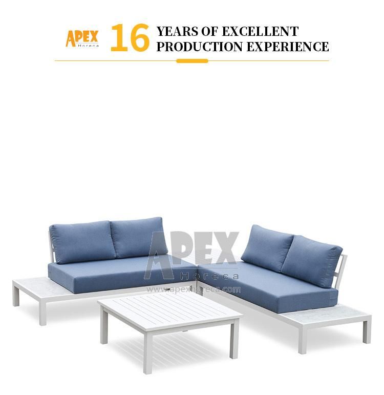 Modern Leisure Sectional Patio Outdoor Garden Metal Furniture