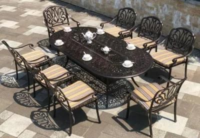 Wholesale Villa Courtyard Outdoor Patio Furniture Garden Leisure and Comfortable Die Cast Aluminum Furniture Patio Chair