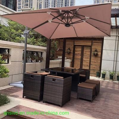 High Quality Wicker Chair Set Colorful PE Rattan Modern Design Outdoor Chair