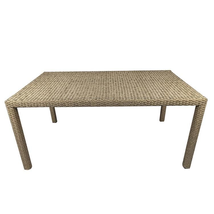 Luxury High Quality Viro Rattan Outdoor Furniture Restaurant Dining Table