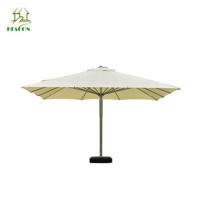 Outdoor Patio Garden a- Garde Wood Hard Umbrella