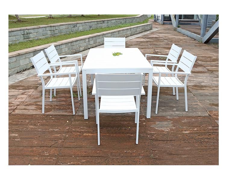 OEM High Quality Garden Table and Chairs Outdoor Corner Dining Set