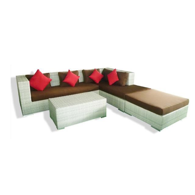 Factory Sale Patio Furniture Leisure Outdoor Rattan/Wicker Sofa (2908)