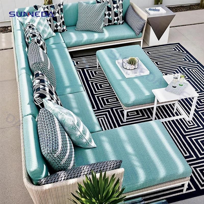 Modern Leisure Aluminum Furniture Outdoor Garden Sofa Set