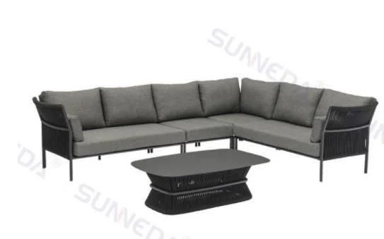 Outdoor Garden Furniture Set Modern New Design Latest Design Luxury Outdoor Sofa
