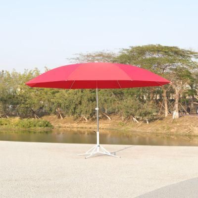 Outdoor Sunshade Economical Fiberglass Material Hand-Pulled Rope Umbrella