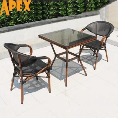 Balcony Garden Leisure French Bar Restaurant Table Chair Furniture Set
