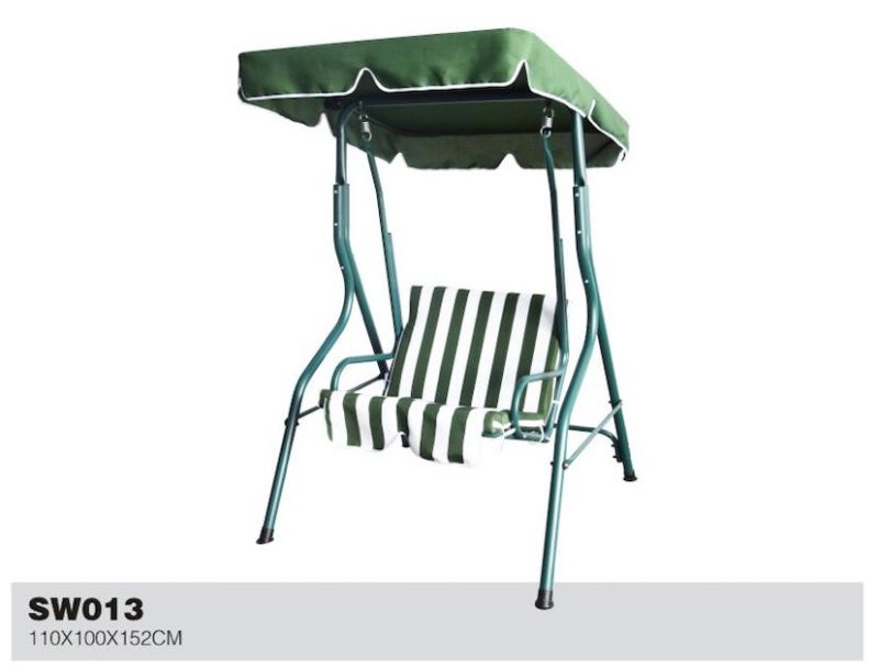 Garden Single Curved Tube Swing Chair