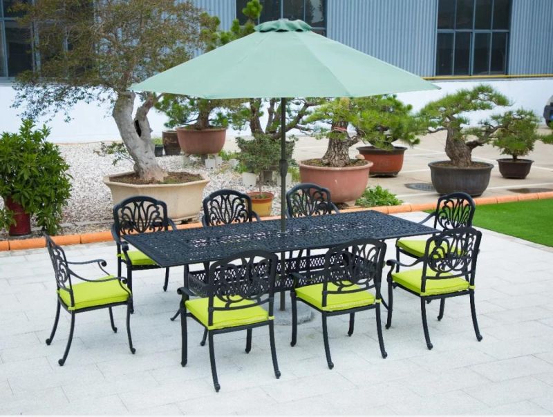 Cast Aluminium Bench Cast Iron Park Bench Black Metal Garden Bench