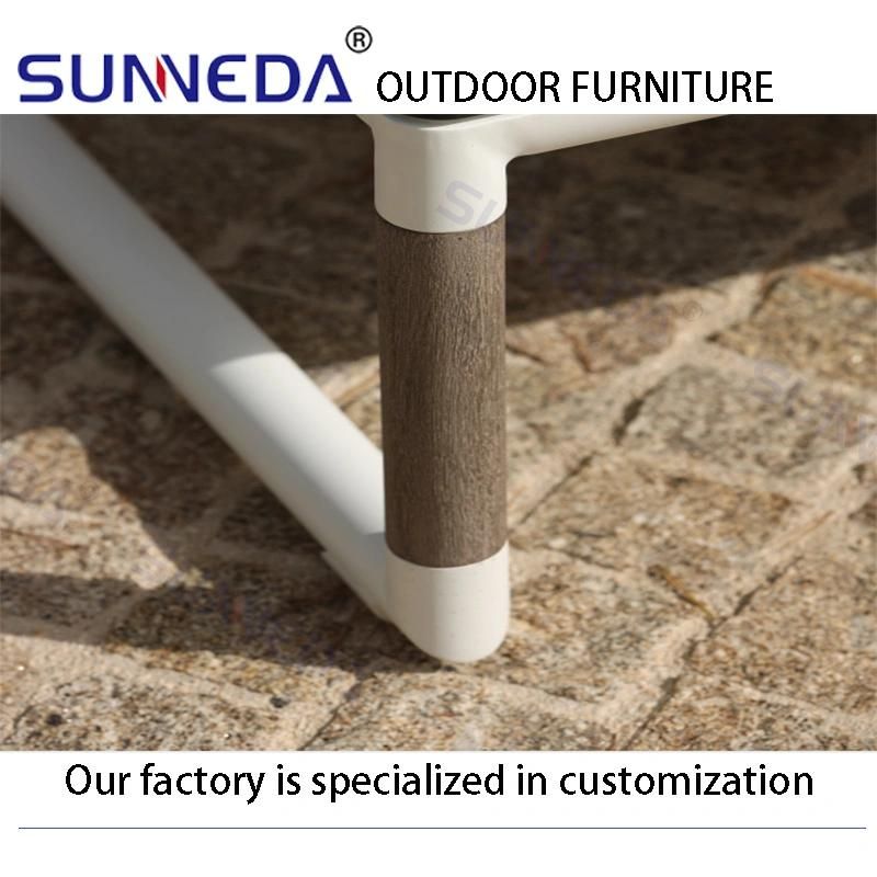 Aluminum Frame Morden Furniture Outdoor Chair Sunbed Sun Lounger Furniture
