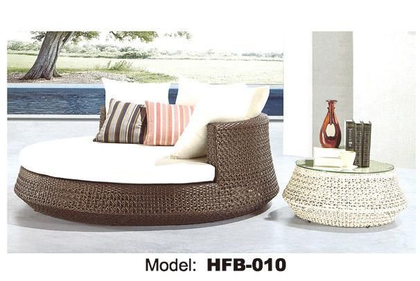 Commercial Outdoor Rattan Chaise Sun Beach Lounge (TG-JW98)
