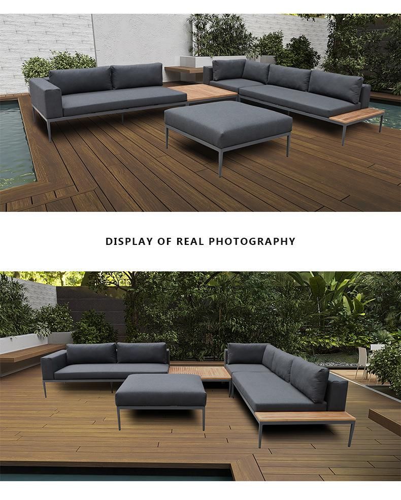 Darwin High Quality L Shaped Outdoor Couch Outdoor Sectional Sofa Garden Furniture