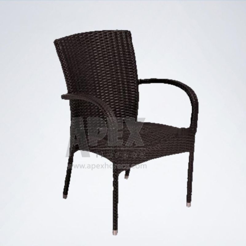 Outdoor Aluminum Rattan Garden Dining Rattan Chair Side Chair Furniture
