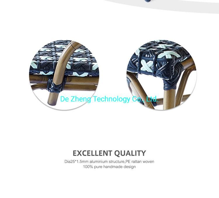 Outdoor Street Aluminum All Weather Bar Restaurant Beach Dining Furniture