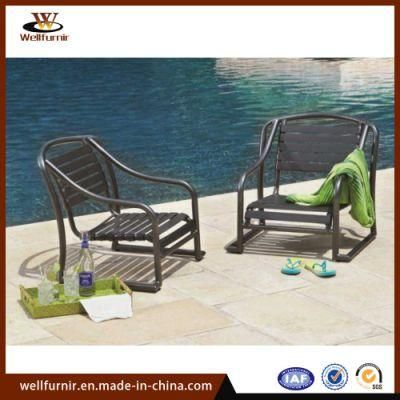 Well Furnir Strap Aluminum Stackable Sand Chair (WF-060048)