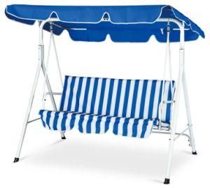 3-Seater Garden Patio Metal Swing Chair-a Feet