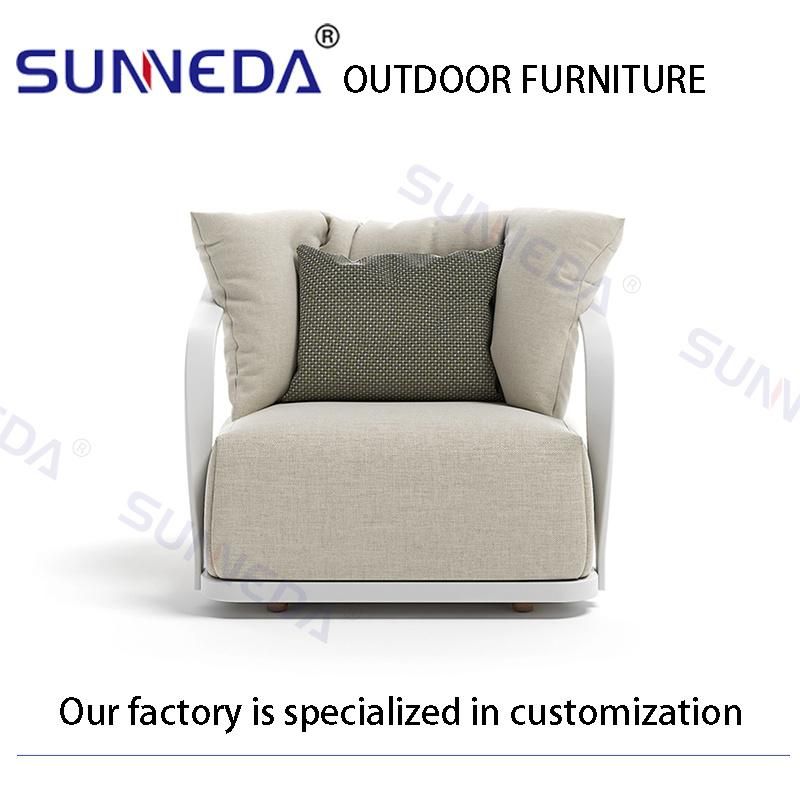 Wholesale Lounge Creative Design Upholstered Durable Outdoor Simple Sofa Furniture