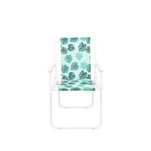 Garden Folding Chair Made with Terylene Print Fabric