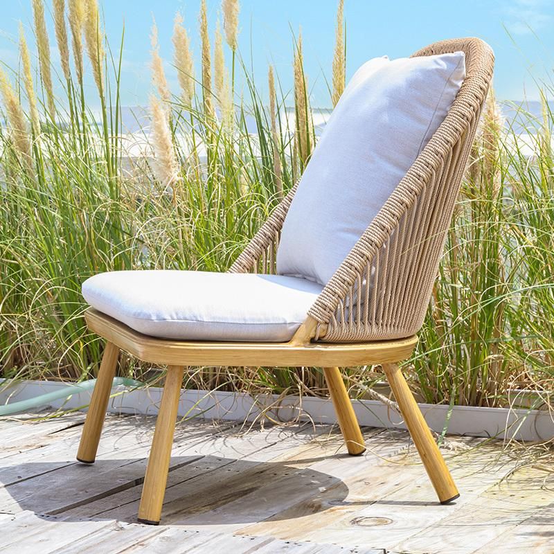 Outdoor Wicker Furniture Set Patio Weaving Rattan Chair with Cushion