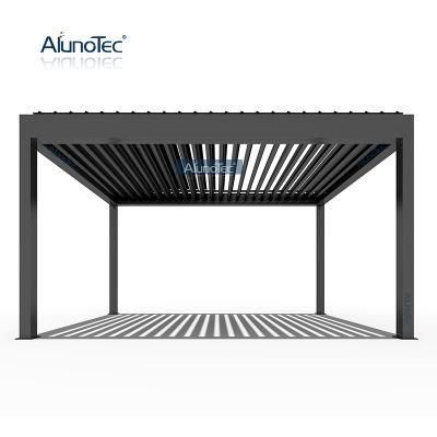 Professional Cheap Freestanding Walkway Border Electric Aluminum Pergola