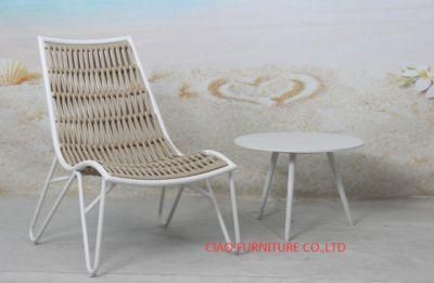 New Design Leisure Hotel Balcony Garden Coffee Set Outdoor Furniture