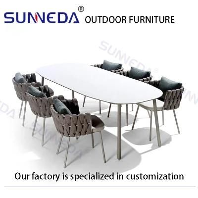 Nordic Style Fashion Hot Sale Popular Soft Waterproof Garden Furniture Set