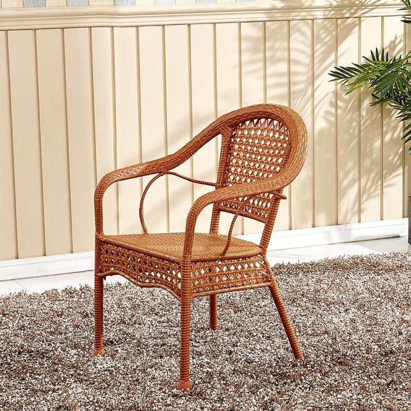 Garden&Outdoor Furniture New Design Stackable UV-Proof Wicker Rattan Chair