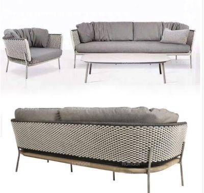 Outdoor Sofa and Rattan Chair Combination Outdoor Garden Furniture