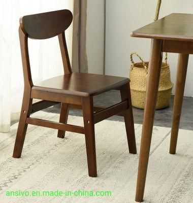 All Solid Wood Best Quality Outdoor Wooden Chair Modern Wooden Dining Chairs