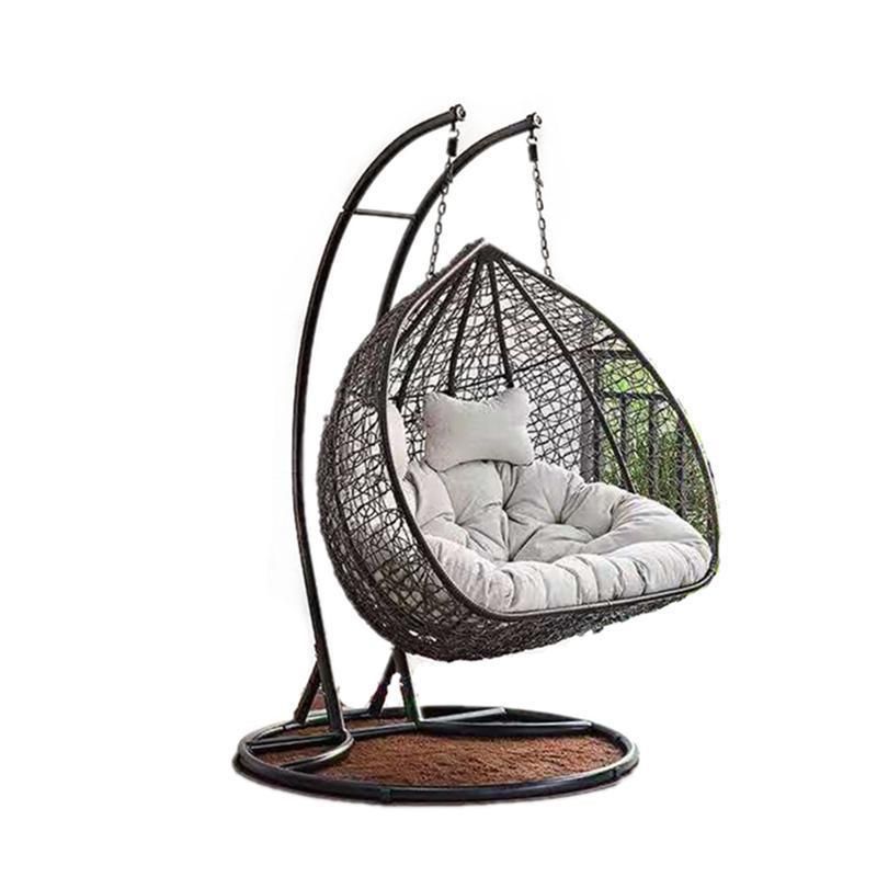 High Quality Home Hotel Luxury Patio Rattan Hanging Swing Chair